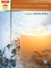 A Contemporary Christmas piano sheet music cover